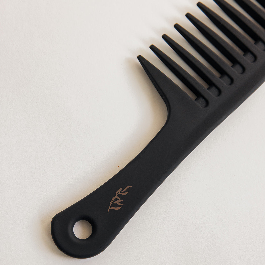 The Noir Collection Wide Tooth Comb