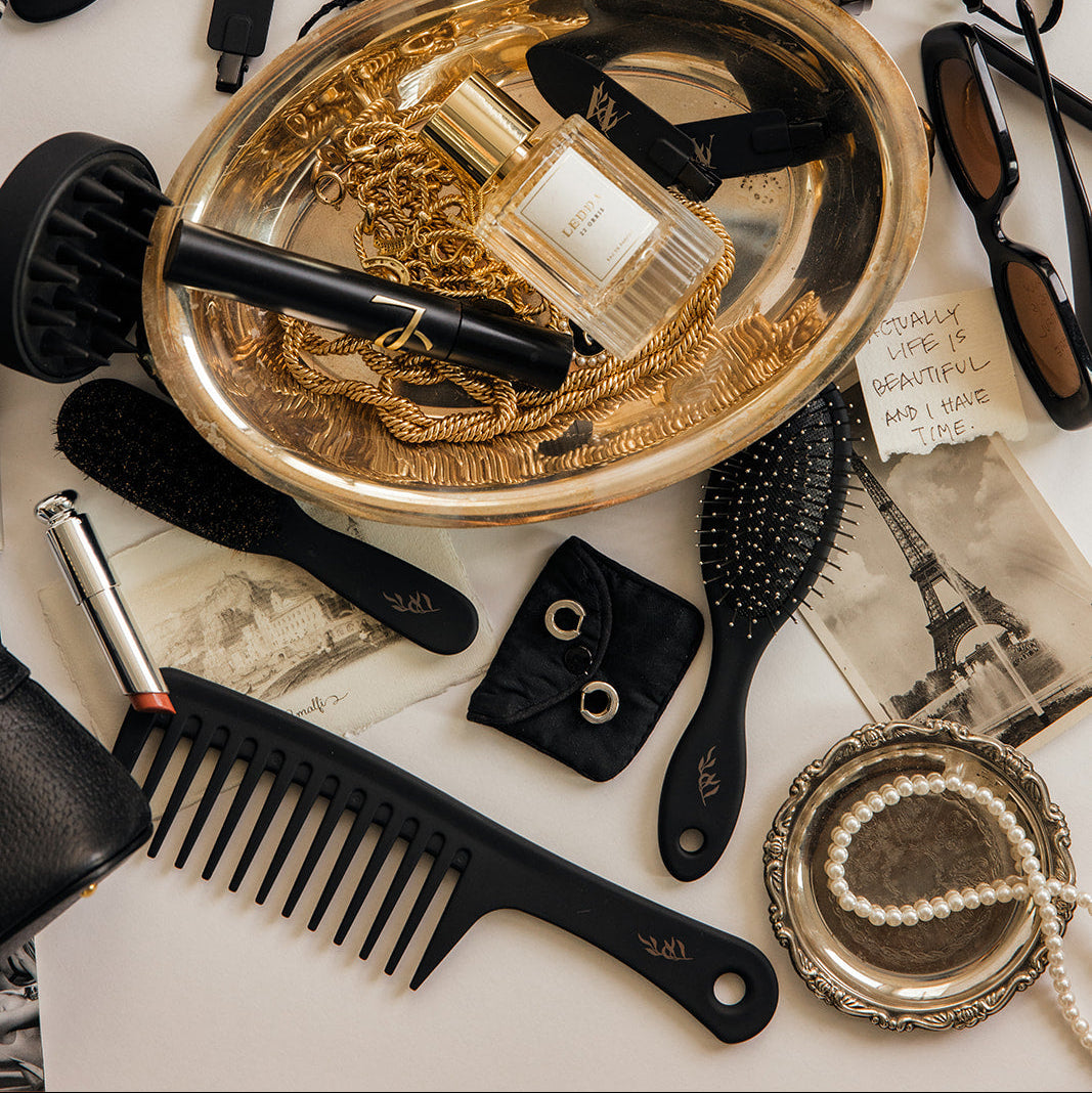 The Noir Collection Wide Tooth Comb