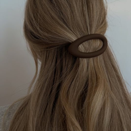Oval Beret Hair Clip