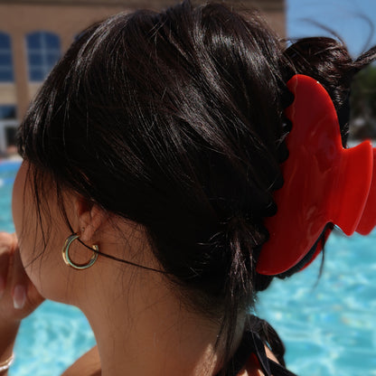 Poppy Acrylic Claw Clip (2 sizes)