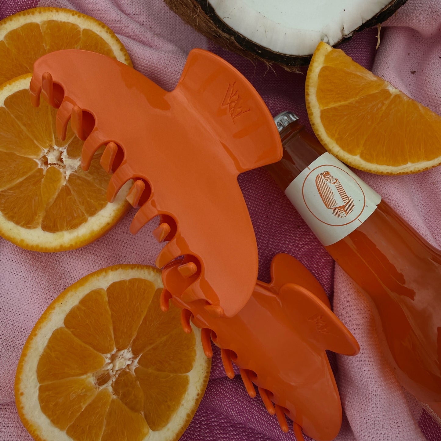 Clementine Acrylic Claw Clip (2 sizes)
