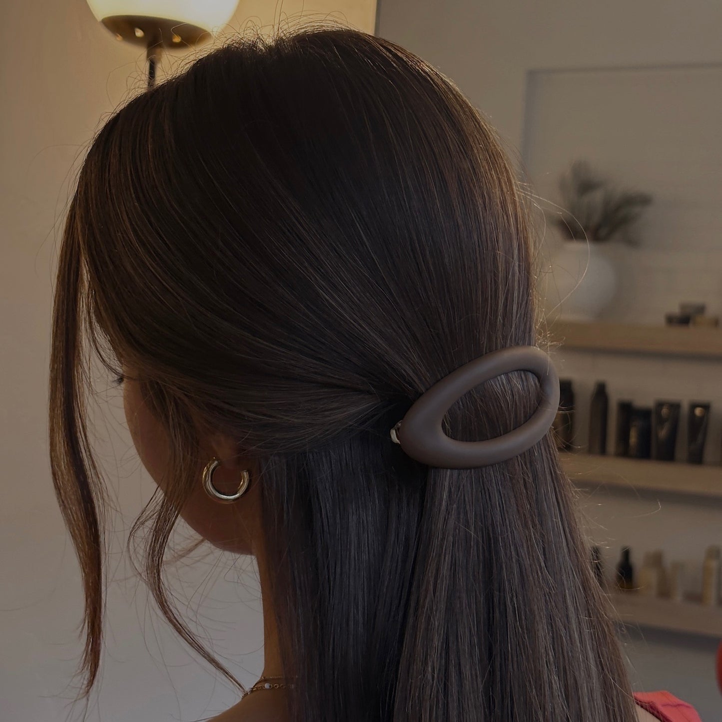 Oval Beret Hair Clip