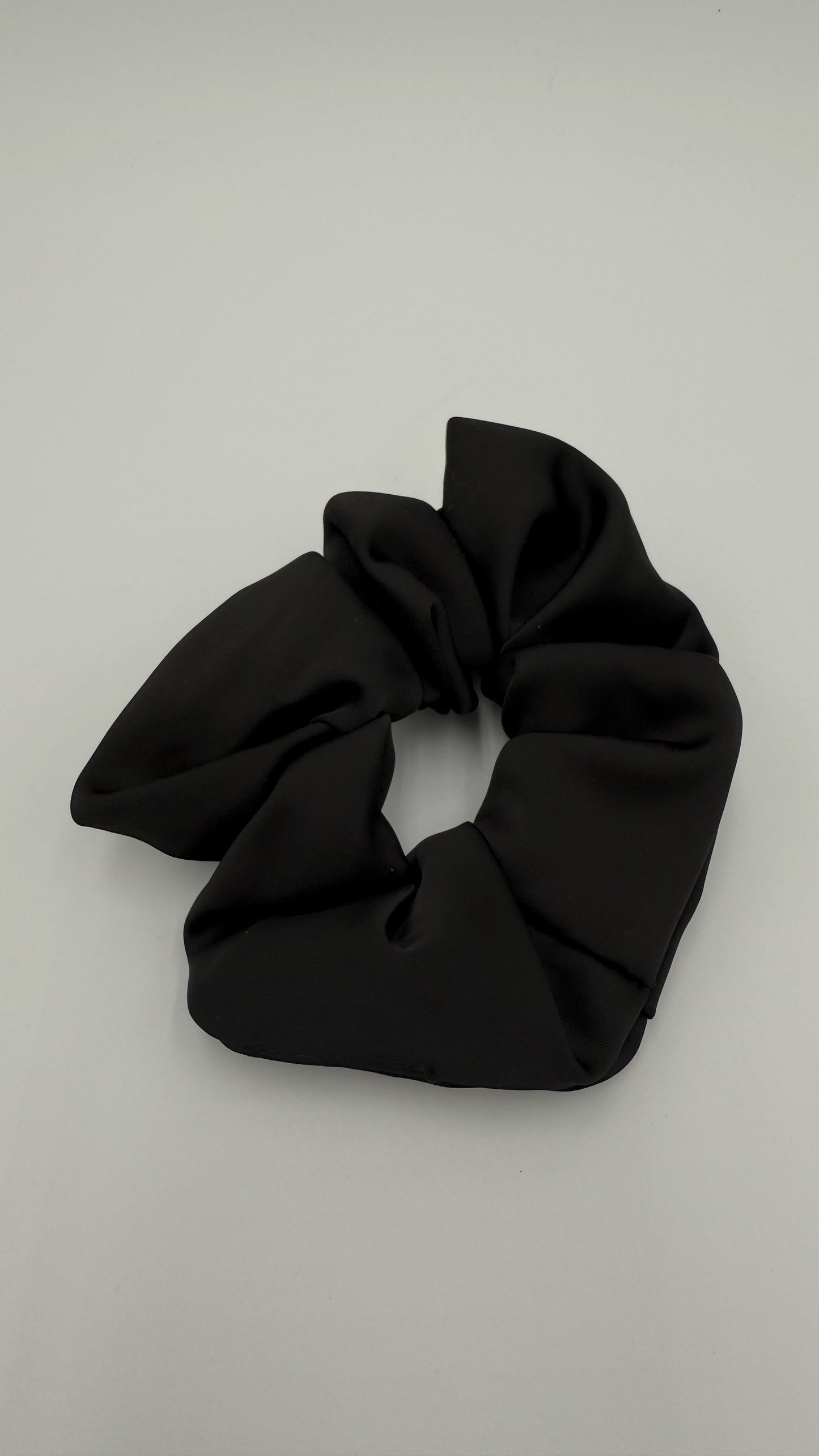 Midnight Luxe Satin Scrunchie